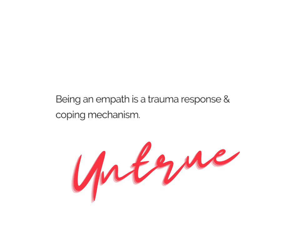 Empath VS Trauma&nbsp;Response?